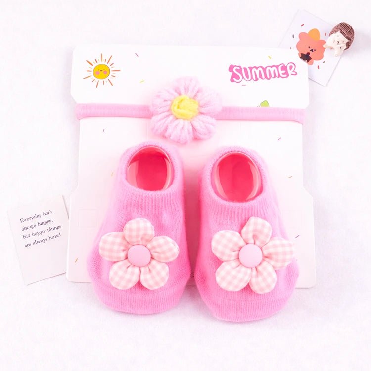 Baby Doll Headband & Socks Set
