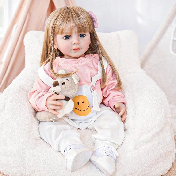 Lila 22" Lifelike Toddler Doll