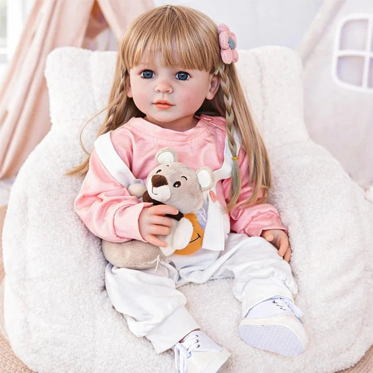 Lila 22" Lifelike Toddler Doll