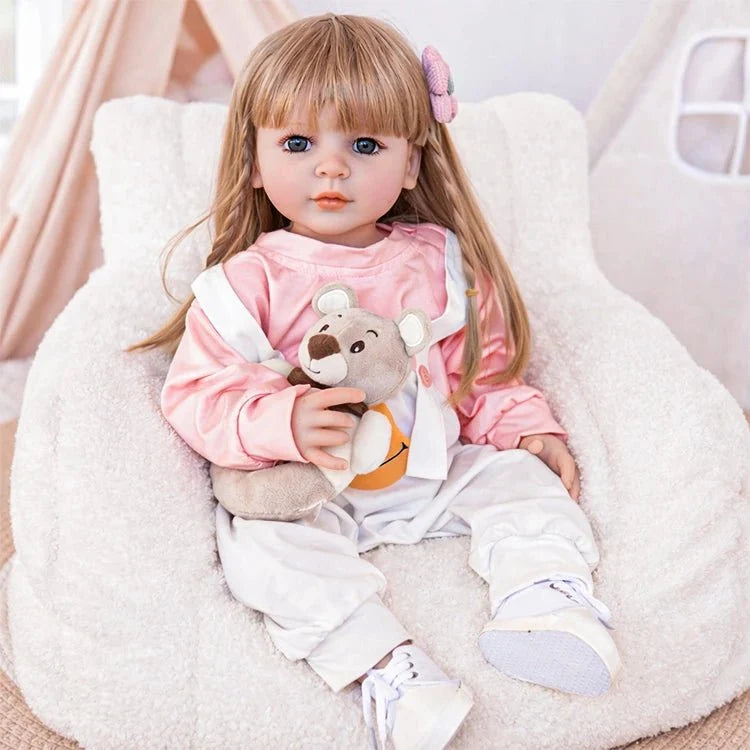 Lila 22" Lifelike Toddler Doll