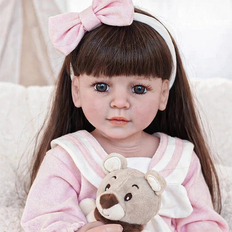 Lucy 22" Lifelike Toddler Doll