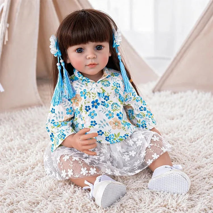 Maisie & Tilly 22" Twin Lifelike Toddler Dolls