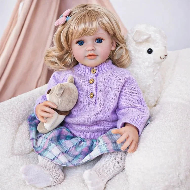 Mia 22" Lifelike Toddler Doll
