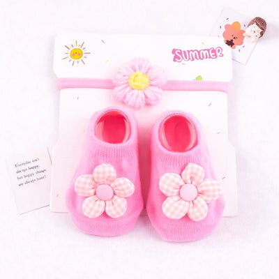 Baby Doll Headband & Socks Set