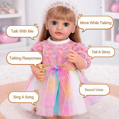 Briony 22" Interactive Talking Toddler Doll