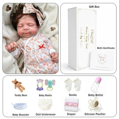 Elodie Lifelike Full Silicone Reborn Baby Doll