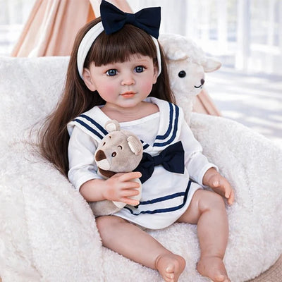 Hattie 22" Lifelike Toddler Doll
