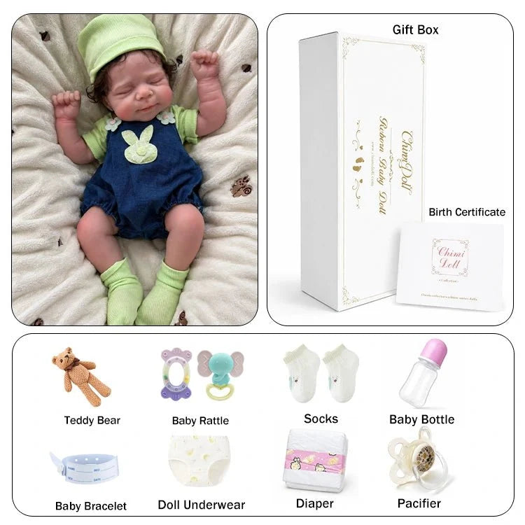 Jamie Lifelike Full Silicone Reborn Baby Doll