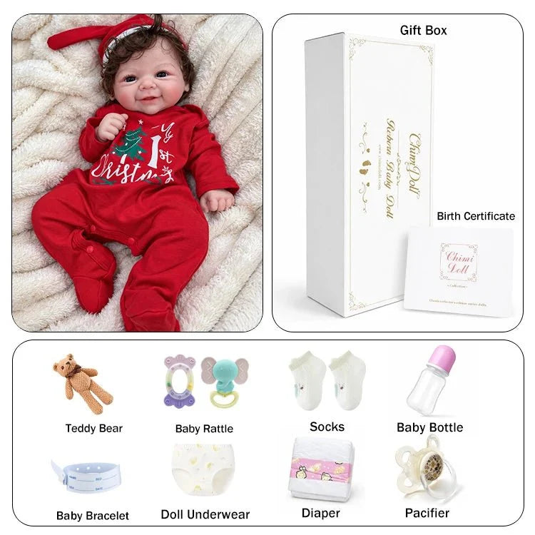 Jingle Lifelike Full Silicone Reborn Baby Doll