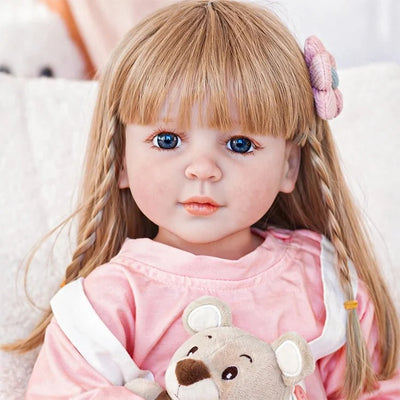 Lila 22" Lifelike Toddler Doll