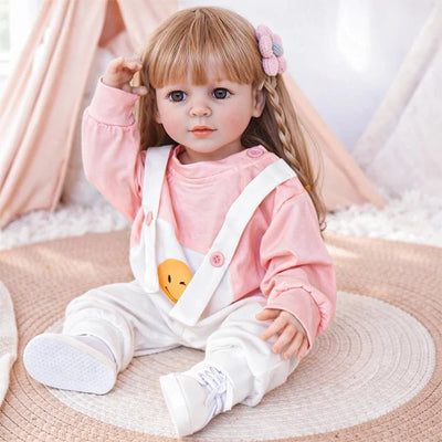 Lila 22" Lifelike Toddler Doll