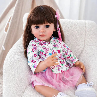 Maisie & Tilly 22" Twin Lifelike Toddler Dolls