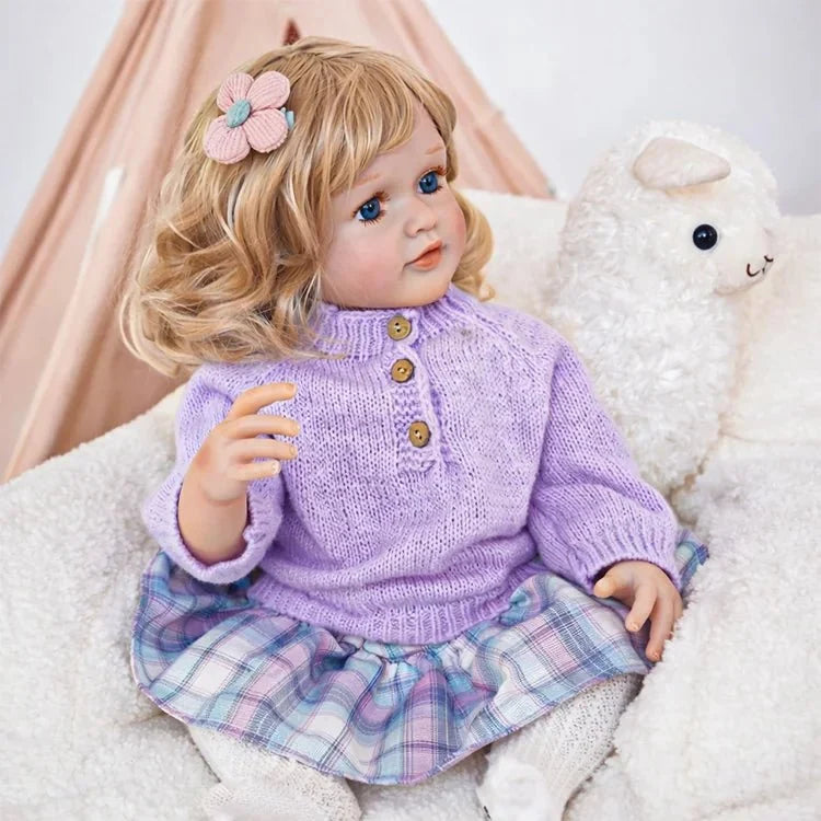 Mia 22" Lifelike Toddler Doll