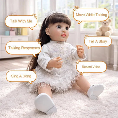 Pippa 22" Interactive Talking Toddler Doll