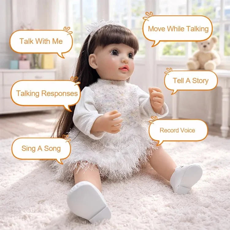 Pippa 22" Interactive Talking Toddler Doll