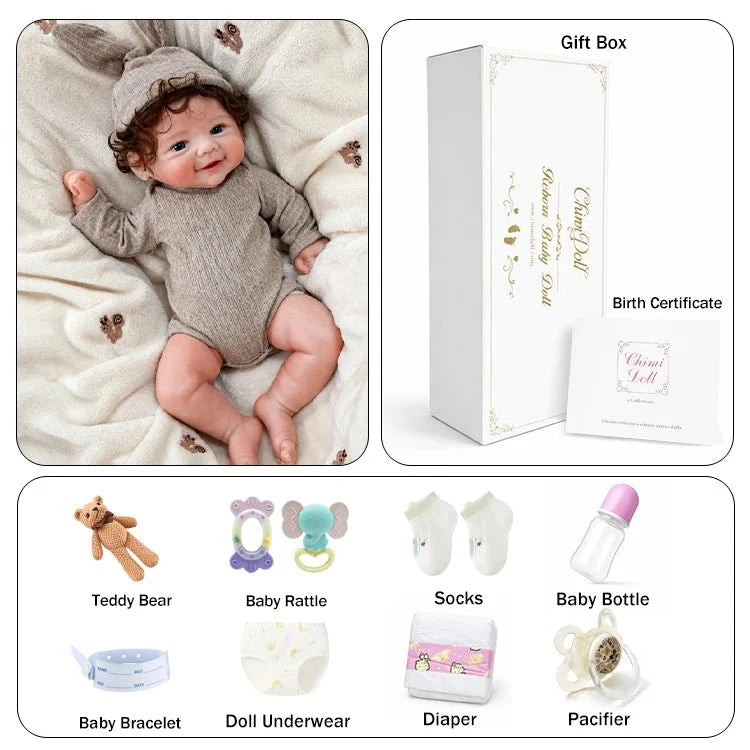 Rory Lifelike Full Silicone Reborn Baby Doll