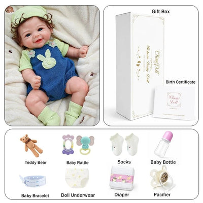 Teddy Lifelike Full Silicone Reborn Baby Doll